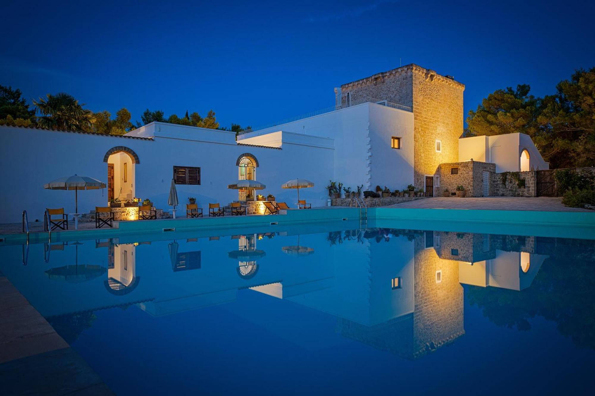 Torre Casciani Villa Ugento Buitenkant foto